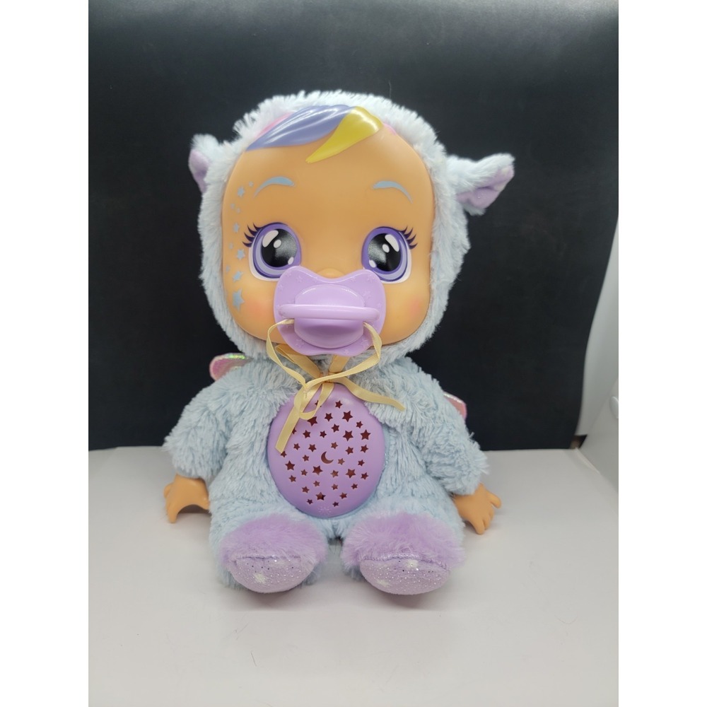 Cry Babies Goodnight Starry Sky JENNA Interactive Toy Sound Lights Up Tested